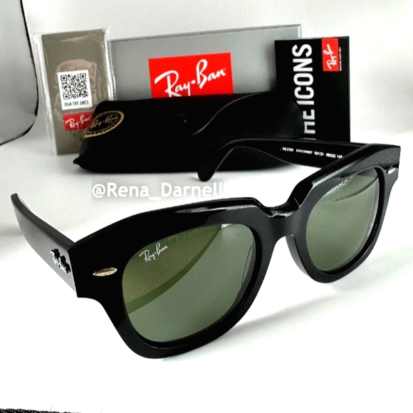 RayBan State Street RB2186 Black New main image 7